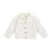 Mud Pie White Denim Jacket