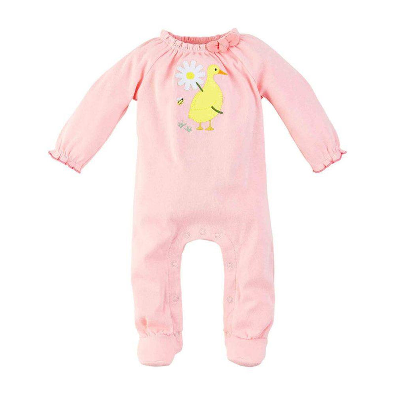 Mud Pie Girl's Pink Duck Sleeper