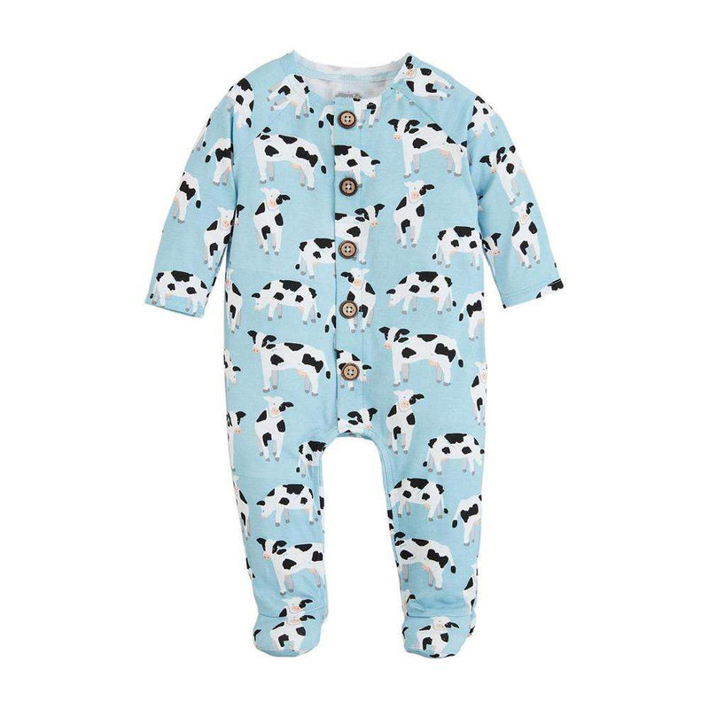Mud Pie Blue Cow Sleeper