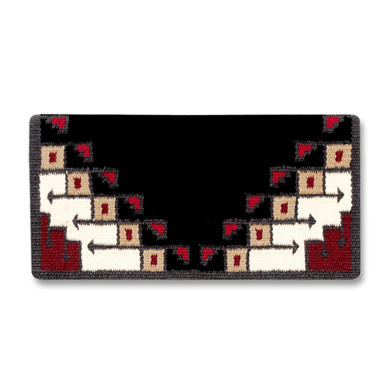 1447-6 New Pueblo 38X34 NEW ZEALAND WOOL SADDLE BLANKET