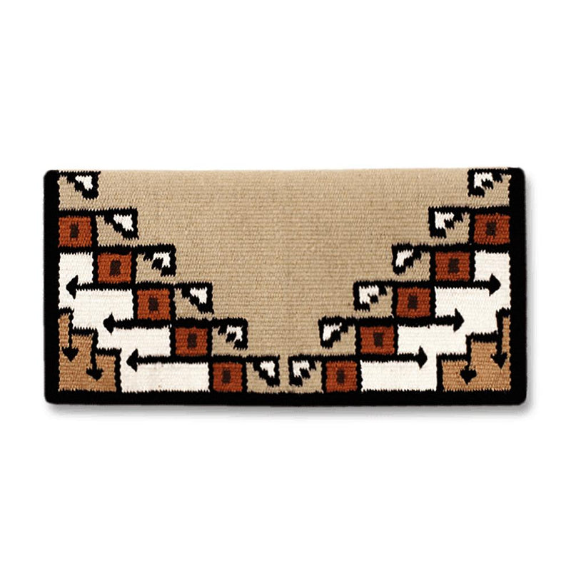 1447 0 New Pueblo 38X34 NEW ZEALAND WOOL SADDLE BLANKET