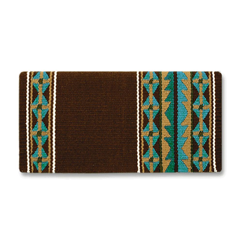100% New Zealand wool saddle blanket. main image 1