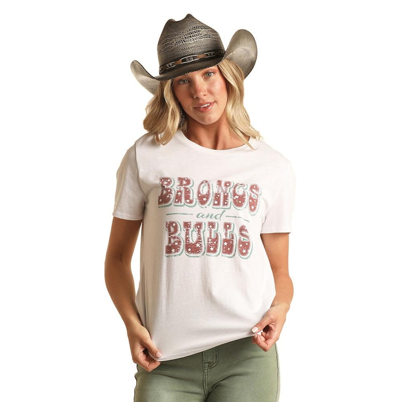 Women's Bronc and Bulls Tee