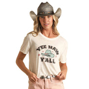 Rock & Roll Denim Women's Yee Haw Y'all Graphic Tee