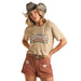 Rock & Roll Denim Women's West Desperado Cropped Tee
