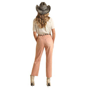 Rock & Roll Denim Women's Pink Crop Jeans