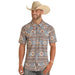 Rock & Roll Denim Men's Tek Western Aztec Snap Shirt