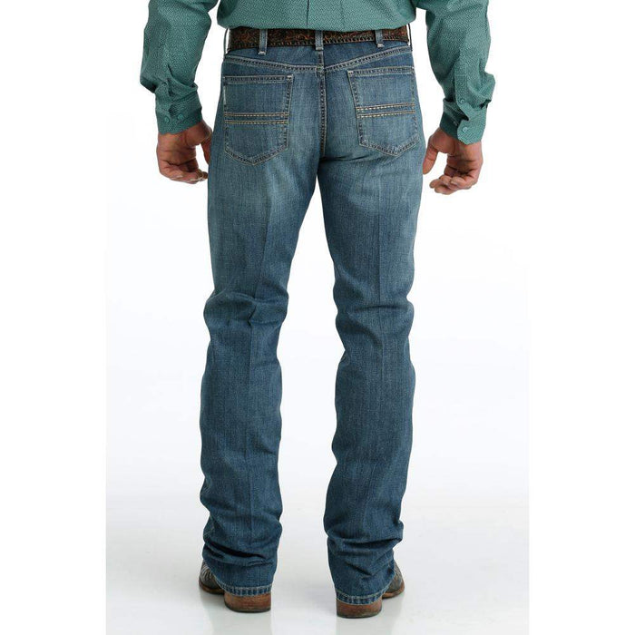 Men's Performance Silver Label Slim Fit Medium Wash Blue Jeans