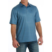 Men's ArenaFlex Blue Polo