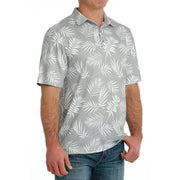 Cinch Men's ArenaFlex Grey Polo