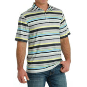 Cinch Men's ArenaFlex Multi Stripe Polo