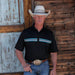 Cinch Men's ArenaFlex Black Polo
