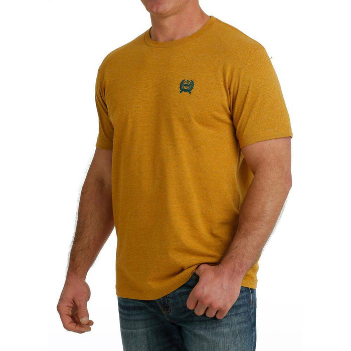 Cinch Men's Mustard Graphic Tee