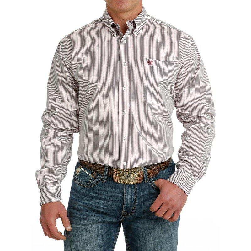 Men's Classic Fit White Button Down