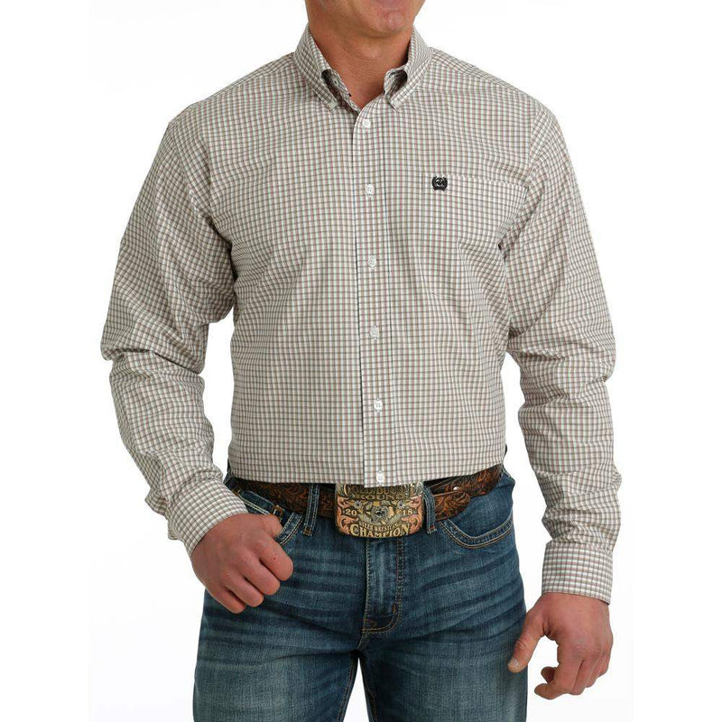 Men's Classic Fit White Button Down