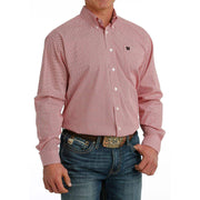 Cinch Men's Classic Fit Red Button Down