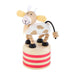 Mud Pie Goat Collapsible Wood Toy