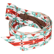 Fashion Prints Nylon Saddle Tie Strap