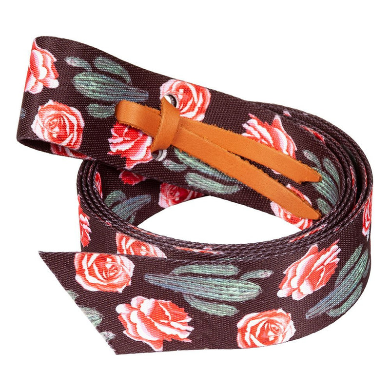 Fashion Prints Nylon Saddle Tie Strap