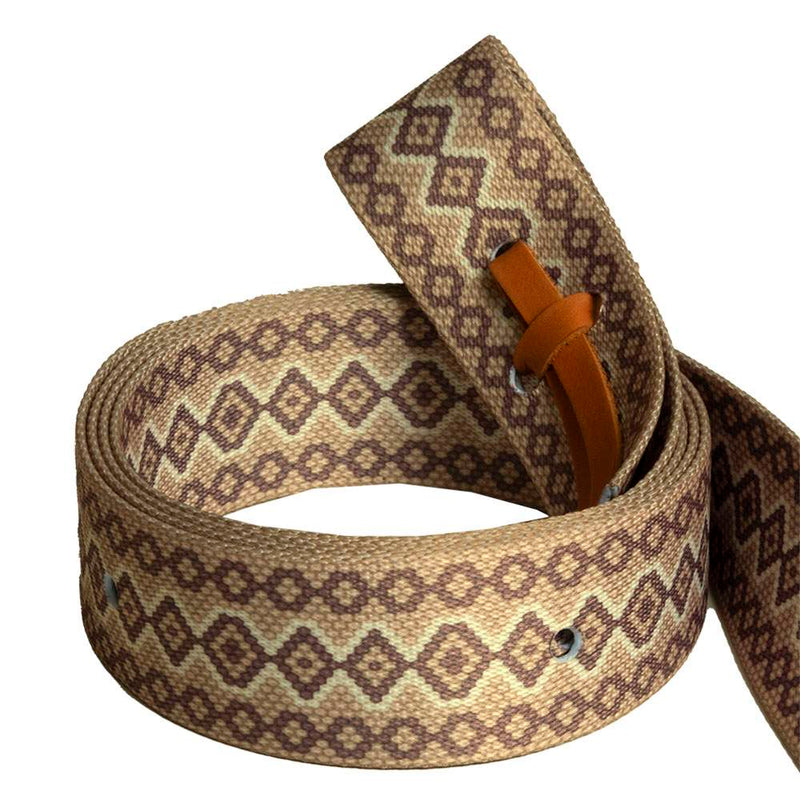 Fashion Prints Nylon Saddle Tie Strap