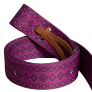 Fashion Prints Nylon Saddle Tie Strap