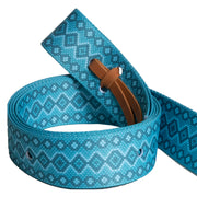 Fashion Prints Nylon Saddle Tie Strap