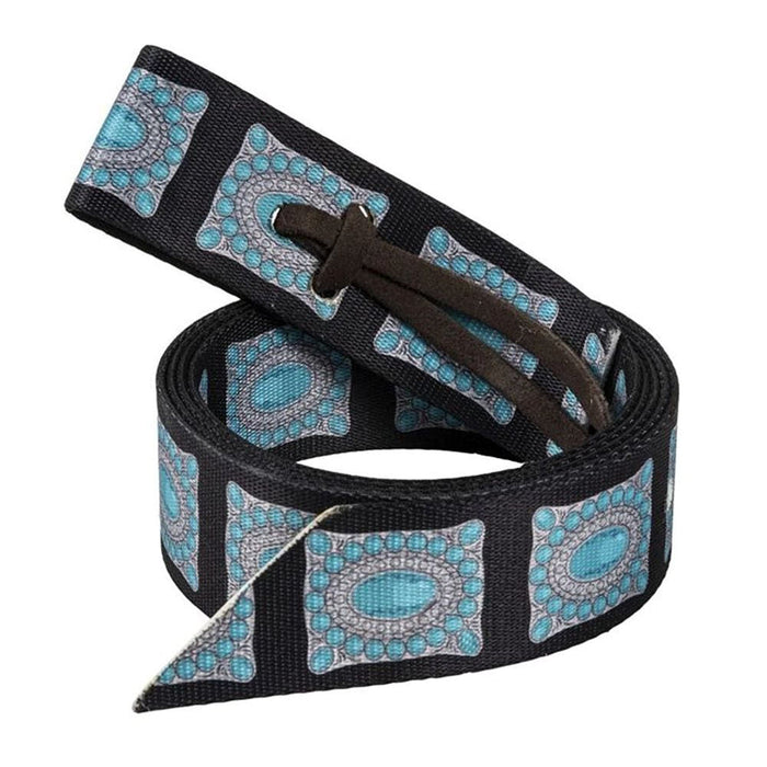 Fashion Prints Nylon Saddle Tie Strap