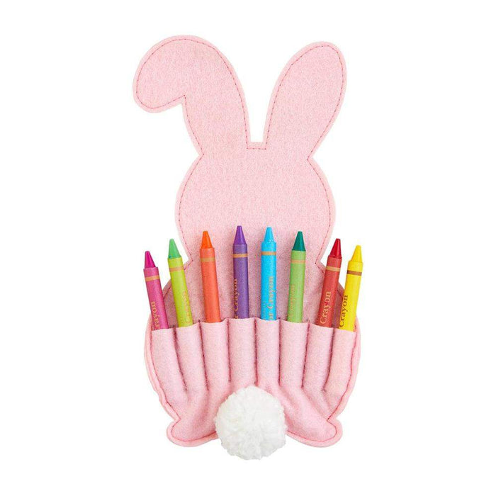 Mud Pie Pink Easter Crayon Holder