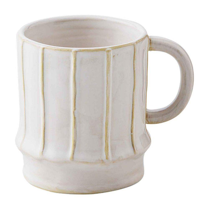 Mud Pie Stripes Stoneware Mug