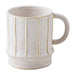 Mud Pie Stripes Stoneware Mug