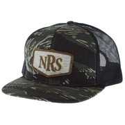 National Ropers Supply Hair on Hide Tiger Camo Cap
