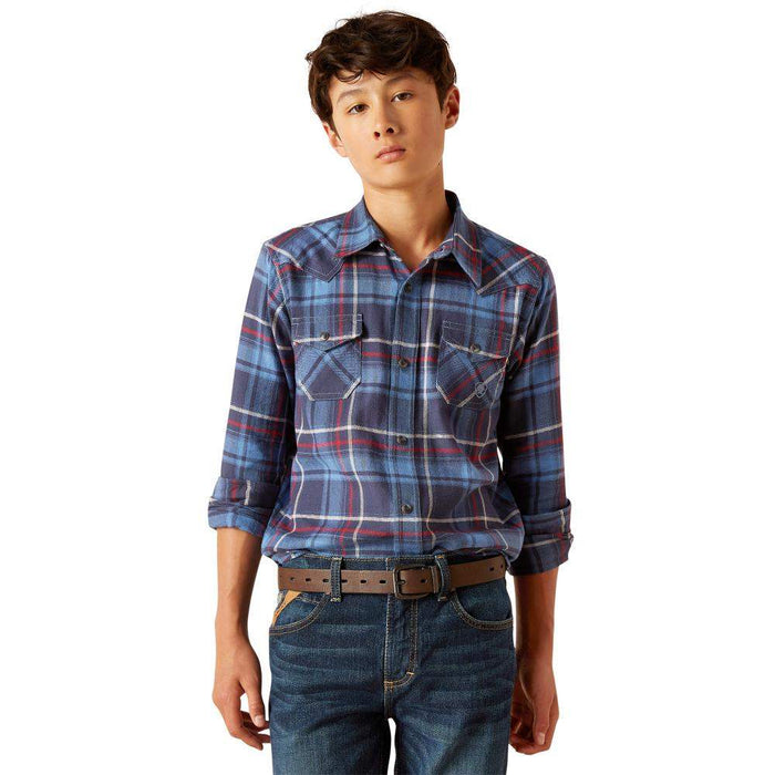 Ariat Boy's Harim Retro Fit Button Down Shirt