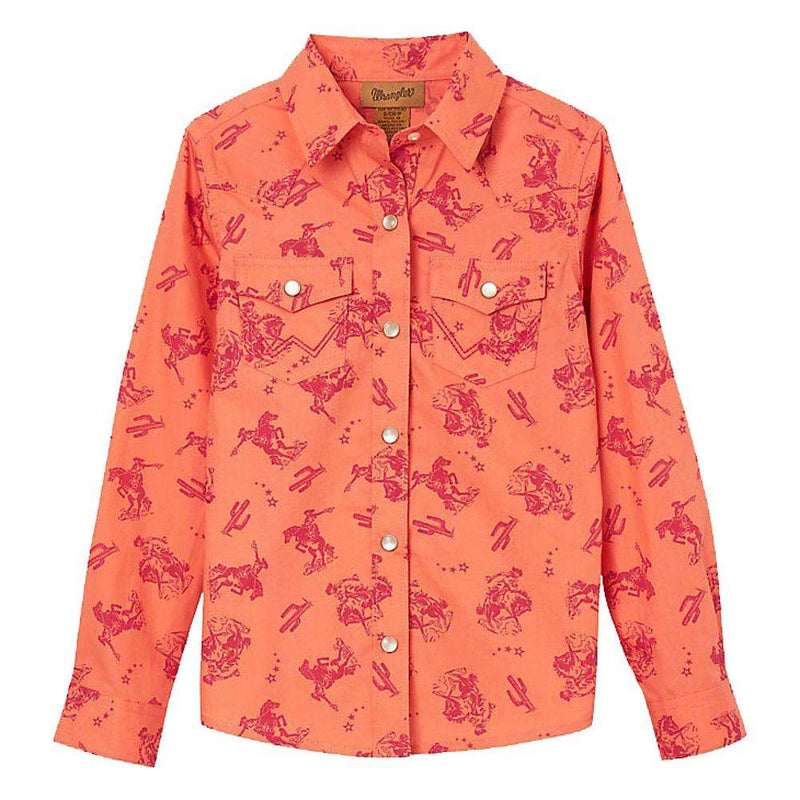 Girl's Western Snap Shirt