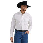 Wrangler Men's George Strait Long Sleeve Button Down