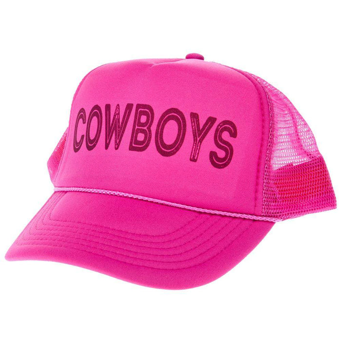 The Whole Herd Women's Cowboys Trucker Cap