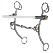 Big Betty Square Twist Rope Nose Combination Gag Bit