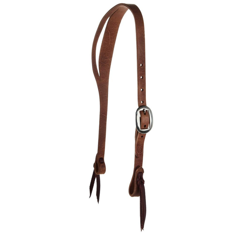 Heavy Oiled Pony Split Ear Headstall