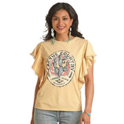 Panhandle Women's Graphic Flutter Sleeve Tee