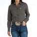 Cinch Women's Brown Button Down Shirt