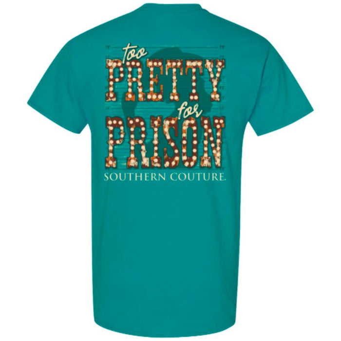 Women's Too Pretty For Prison Tee