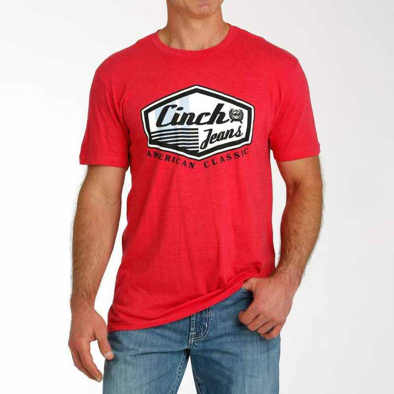 Men's Red Trucker Logo T-Shirt