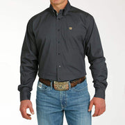 Cinch Men's Charcoal Long Sleeve Button Down