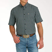 Men's Black ArenaFlex Short Sleeve Button Down