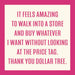 Walk into a Store Coaster