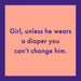 Diaper Coaster