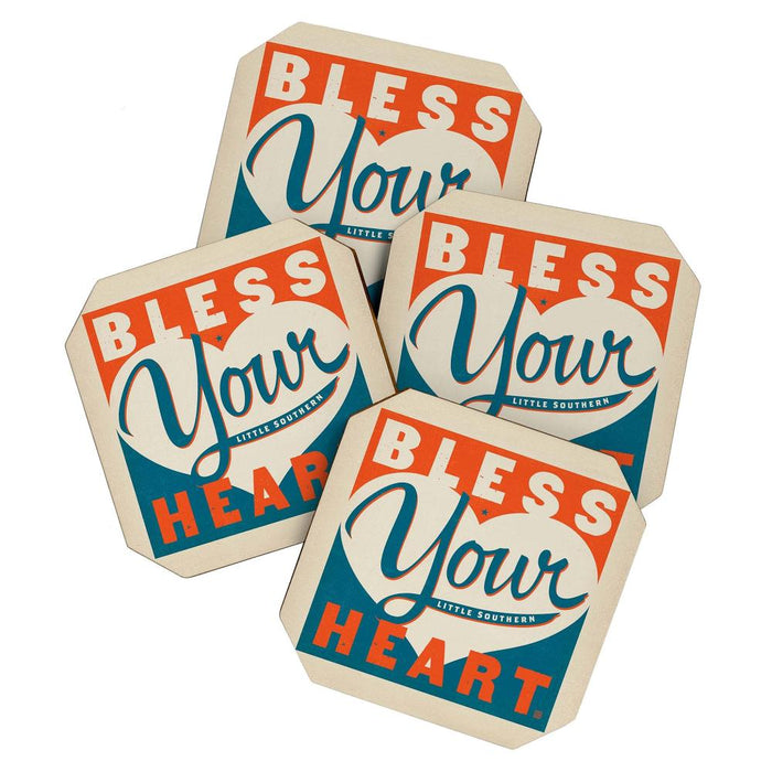Bless Your Heart Coaster Set