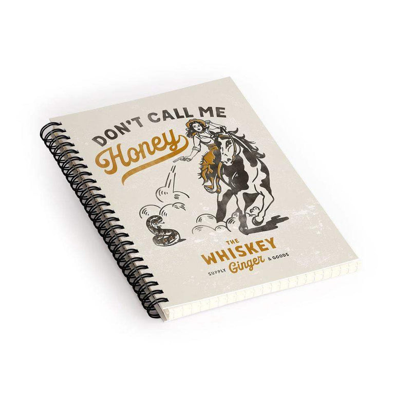 Deny Designs Don't Call Me Honey Spiral Notebook