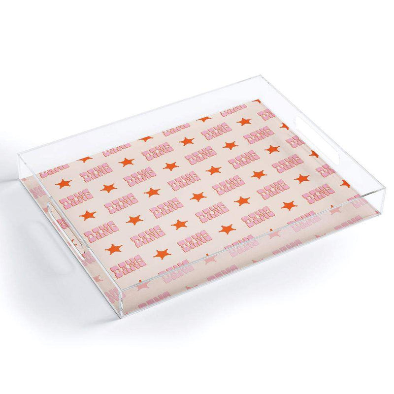 Deny Designs Dang Western Acrylic Tray
