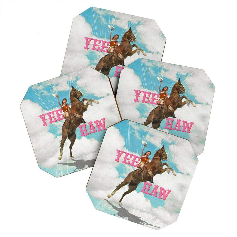 Deny Designs Yee Haw Coasters Set