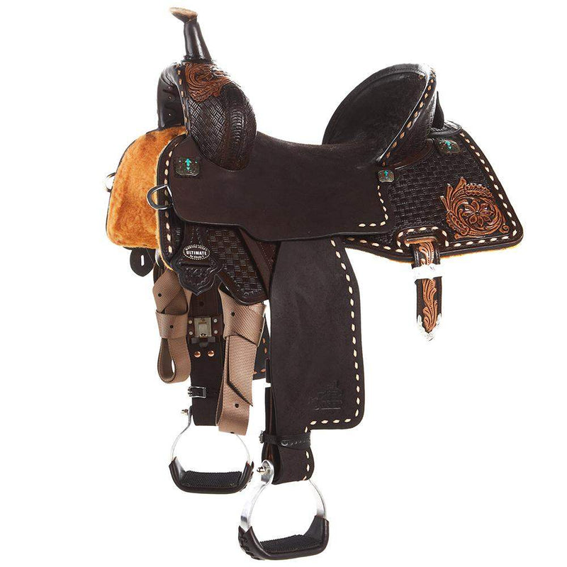 Circle Y Saddlery Martha Josey Legend 14 1/2 Inch Regular Tree Barrel Racing Saddle